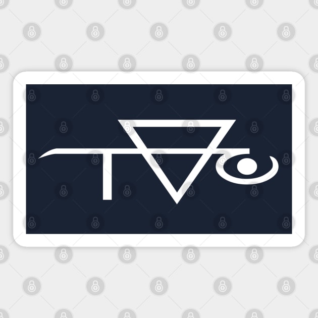 TVC EYE Magnet by Tim's Vinyl Confessions